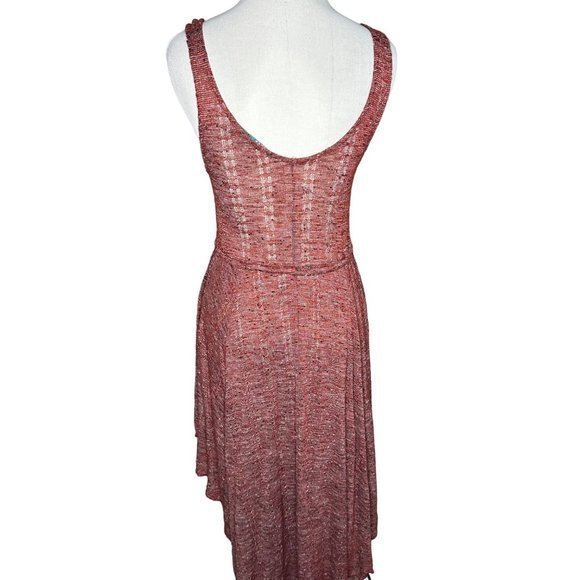 Free People‎ FP Beach Red Midi Tie Side Dress Size Small - Picture 7 of 11